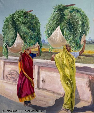 Выставка "Увиденное в Индии"